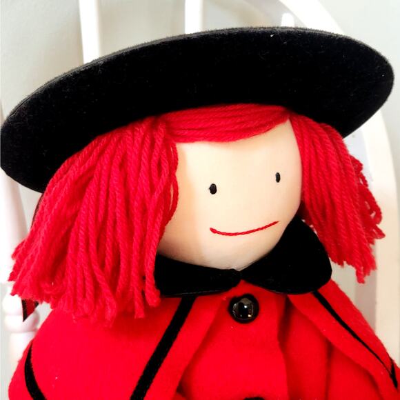 Madeline Christmas Gift Set – 1990 Eden Doll + “Madeline’s Christmas” 1985 Book - Picture 9 of 16